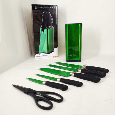 Набір ножів Edenberg EB-11027 7 предметів Green 