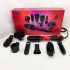 Фен-щітка стайлер VGR 8 в 1 V-488 1100Вт Red 