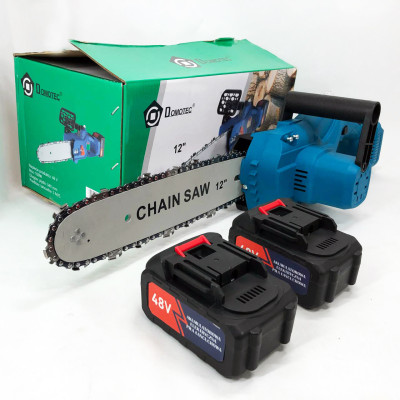 Акумуляторна ланцюгова пила Chain Saw 12'' (30см) DOMOTEC Ланцюгова Пила на акумуляторах для дому 