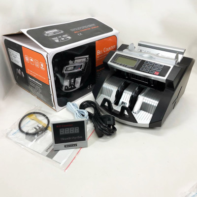 Машинка для грошей з детектором Multi-Currency Counter 2040v для офісу, для перевірки купюр 