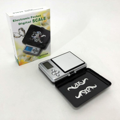 Ювелірні ваги Aosai AТР 188 200 грам, електронні грамові ваги, ваги для ювелірних виробів 