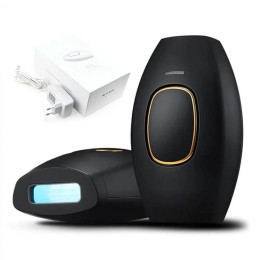 Портативний жіночий домашній фотоепілятор для тіла IPL Hair Removal Device для всіх типів волосся Black Портативний жіночий домашній фотоепілятор для тіла IPL Hair Removal Device для всіх типів волосся Black