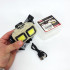 Ліхтар налобний акумуляторний Bailong HX-816 2COB(white+red) вологозахист, Ліхтар на голову для бігу Ліхтар налобний акумуляторний Bailong HX-816 2COB(white+red) вологозахист, Ліхтар на голову для бігу