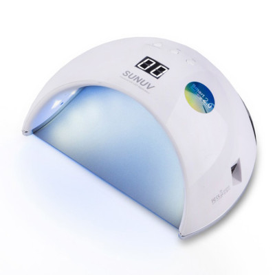 Ультрафіолетова лампа для Манікюру UV LAMP Sun 6, Світлодіодна сушарка для гель лаку. Колір: білий 