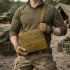 Тактична сумка через плече з панеллю для патчів Cordura койот 