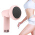 Масажер антицелюлітний для тіла рук та ніг 4 насадки 6 швидкостей Deep Rolling Massager. Колір: рожевий 