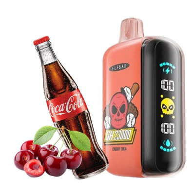 ELF BAR GH 23000 5%. Черрі Кола (Cherry Cola) 