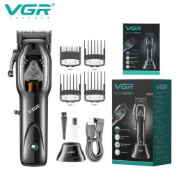 Машинка для стрижки волосся VGR Hair Clipper V-653 Voyager, бездротова електробритва, для дому Машинка для стрижки волосся VGR Hair Clipper V-653 Voyager, бездротова електробритва, для дому
