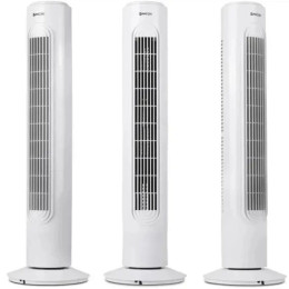 Підлоговий колонний вентилятор Domotec MS -1627 7624 Компактний тихий побутовий вентилятор для дому офісу