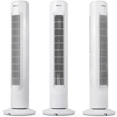 Підлоговий колонний вентилятор Domotec MS -1627 7624 Компактний тихий побутовий вентилятор для дому офісу 