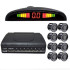 Парктронік (паркувальний радар) Assistant Parking Sensor, 8 чорних датчиків 