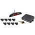 Парктронік (паркувальний радар) Assistant Parking Sensor, 8 чорних датчиків 