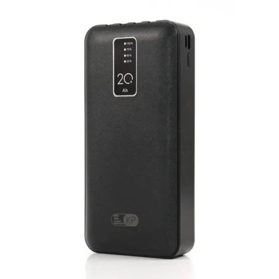 Power Bank King Power KP-27 20000 mAh 4 вбудованих кабеля 