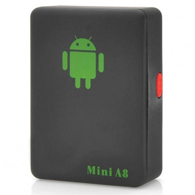 Міні GPS трекер через SIM карту А8 з вбудованим мікрофоном, GPS GSM трекер для авто, Маячок 