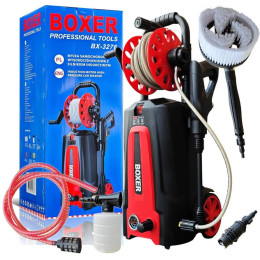 Мийка високого тиску Boxer BX-3276 з насосом і щіткою для автомобіля Мийка високого тиску Boxer BX-3276 з насосом і щіткою для автомобіля