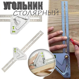 Метричний косинець для столярів TV One якісний
