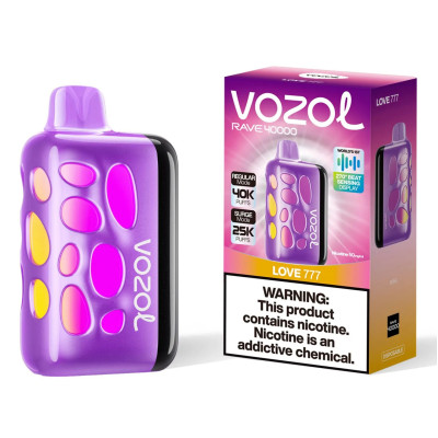 Vozol Rave 40000. (Love 777) 