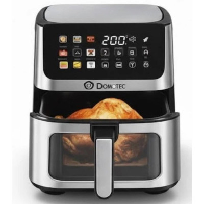 Аерофритюрка Domotec Air Fryer MS-3224 сенсорне управління 12л 4500Вт Аерофритюрка Domotec Air Fryer MS-3224 сенсорне управління 12л 4500Вт