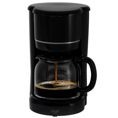 Кавоварка крапельна Adler AD 4383 black, 1.5Л, 900Вт 
