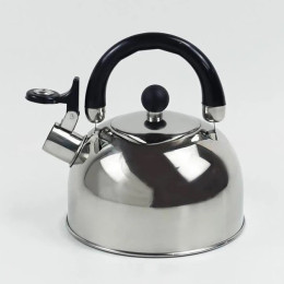 Чайник Edenberg EB-1346 із нержавіючої сталі зі свистком 2.5л Silver Чайник Edenberg EB-1346 із нержавіючої сталі зі свистком 2.5л Silver