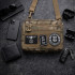 Чоловіча тактична сумка Multicam EDC Cordura 600D, сумка для патчів і шевронів мультікам  
