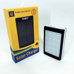 УМБ Power Bank Solar 20000 mAh мобільне зарядне з сонячною панеллю та лампою, повербанк для планшета УМБ Power Bank Solar 20000 mAh мобільне зарядне з сонячною панеллю та лампою, повербанк для планшета