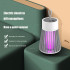 Знищувач комах для будинку Electronic shock Mosquito killing lamp НА АКУМУЛЯТОРІ для походу на природу 