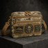 Чоловіча тактична сумка Multicam EDC Cordura 600D, сумка для патчів і шевронів мультікам  