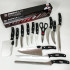 Набір кухонних ножів Contour Pro Knives 13 предметів, Набір кухонного приладдя набір ножів Набір кухонних ножів Contour Pro Knives 13 предметів, Набір кухонного приладдя набір ножів