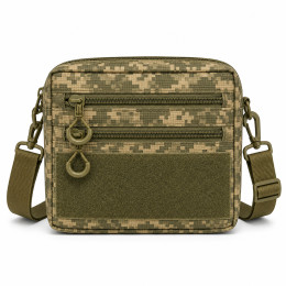 Чоловіча тактична сумка EDC Cordura 600D, сумка з кордури для патчів піксель Чоловіча тактична сумка EDC Cordura 600D, сумка з кордури для патчів піксель