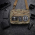 Чоловіча тактична сумка Multicam EDC Cordura 600D, сумка для патчів і шевронів мультікам  