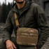 Чоловіча тактична сумка Multicam EDC Cordura 600D, сумка для патчів і шевронів мультікам  