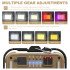Ліхтар кемпінг TZD-01-COB(White+Yellow+Red+Blue)-PRO Power Bank 