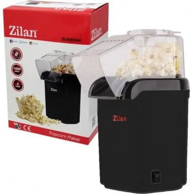 Апарат для приготування попкорну Zilan ZLN8045B, 1200 Вт, 2 л 