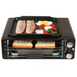 Багатофункціональна конвекційна настільна електропіч Top Kitchen TK-1400 14л 4000Вт 6в1