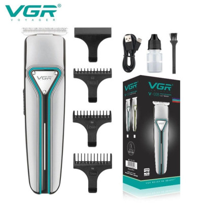 Професійна триммер бездротова для стрижки волосся VGR V-008 Pro, машинка для стрижки голови Професійна триммер бездротова для стрижки волосся VGR V-008 Pro, машинка для стрижки голови