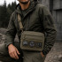 Чоловіча тактична сумка EDC Cordura 600D, сумка для патчів 25×20×5,5 см хакі 