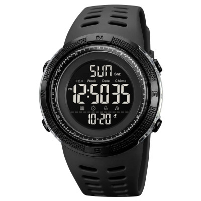Годинник наручний чоловічий SKMEI 2070BK BLACK. Колір: чорний 