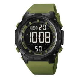 Годинник наручний чоловічий SKMEI 1845AG ARMY GREEN, армійський водостійкий тактичний годинник. Колір: зелений Годинник наручний чоловічий SKMEI 1845AG ARMY GREEN, армійський водостійкий тактичний годинник. Колір: зелений