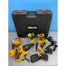 Акумуляторний набір інструментів 5в1 з зручним кейсом