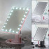 Дзеркало для макіяжу з 16 LED підсвічуванням Mirror White, Дзеркало, що світиться, для макіяжу. Колір: білий 