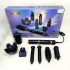 Фен-стайлер для волос 7в1 VGR V-477 DARK Blue Professional 1400 Вт 7 насадок 