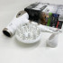 Електричний фен для волосся Adler AD-2248 White 2400Вт для укладання та сушіння з насадками з іонізацією 
