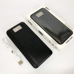 Мобільна зарядка портативна Power Bank 30000 mAh UKC, Зовнішній акумулятор, Зарядка power bank. Колір: чорний Мобільна зарядка портативна Power Bank 30000 mAh UKC, Зовнішній акумулятор, Зарядка power bank. Колір: чорний