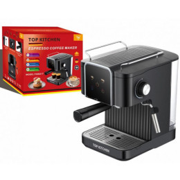 Кавоварка Top Kitchen Tk00217 1500Вт 1.8л, капучинатор, кавоварка з підігрівом чашок 15 Бар