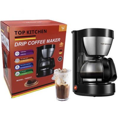 Крапельна кавоварка Top Kitchen 1200W TK00221 кава мелена 1л Крапельна кавоварка Top Kitchen 1200W TK00221 кава мелена 1л