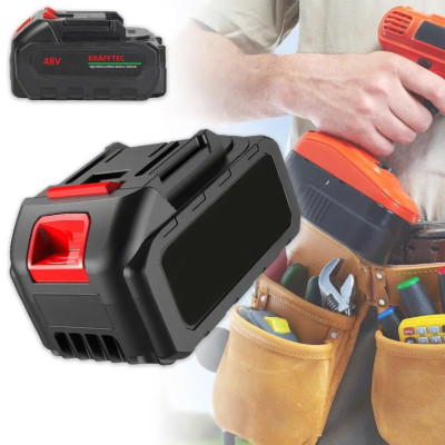 Літій-іонний акумулятор KRAFFTEC 48V 1500mAh для електроінструментів, Акб для шуруповерта 