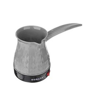 Електрична турка Sokany SK-219 500мл 500Вт для кави Gray 