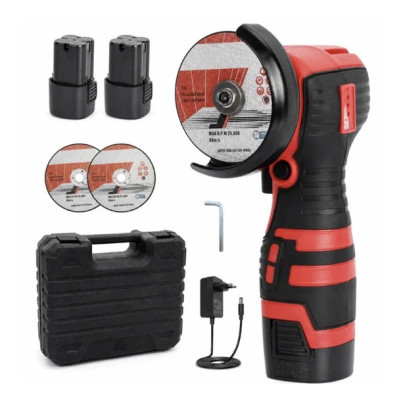 Акумуляторна міні шліфмашина Boxer BX-3293 АКБ 2x18V швидкість обертання 12500 об/хв діаметр диска 76мм Акумуляторна міні шліфмашина Boxer BX-3293 АКБ 2x18V швидкість обертання 12500 об/хв діаметр диска 76мм