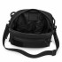 Тактична сумка чорна з Cordura 1000D, сумка через плече з VELCRO-панеллю Тактична сумка чорна з Cordura 1000D, сумка через плече з VELCRO-панеллю